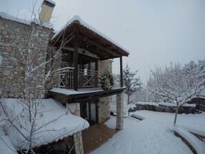 Fassade der Unterkunft