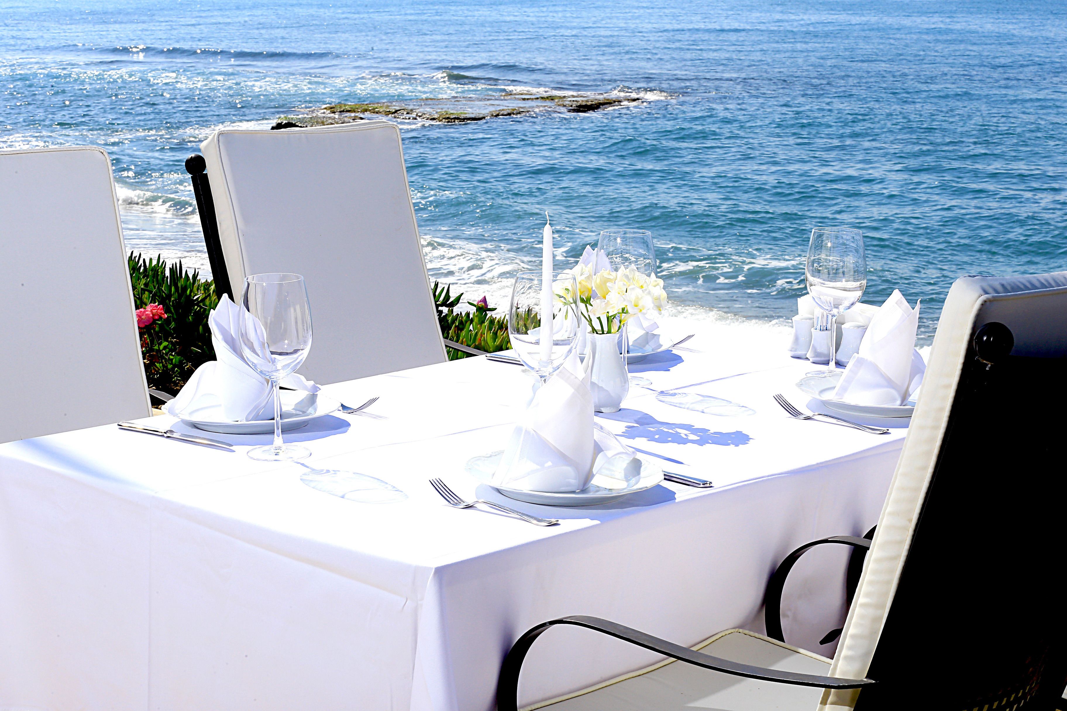 Udendørs spisemuligheder