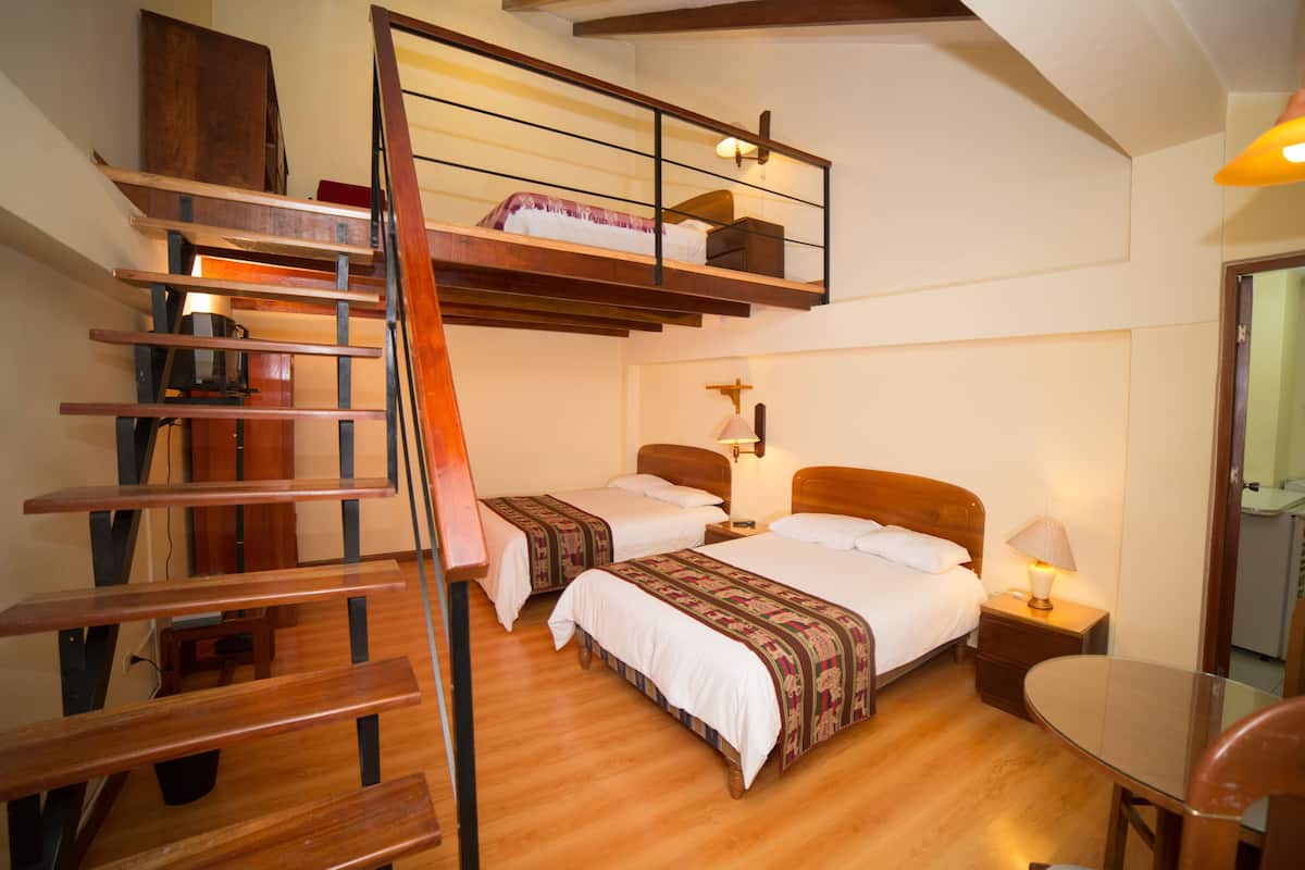 Family Room (2 Double & 1 Single) | In-room safe, desk, iron/ironing board (on request), WiFi (free)