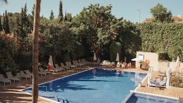 Double Room, Balcony, Pool View | Balcony view