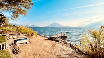 Playa privada, kayak