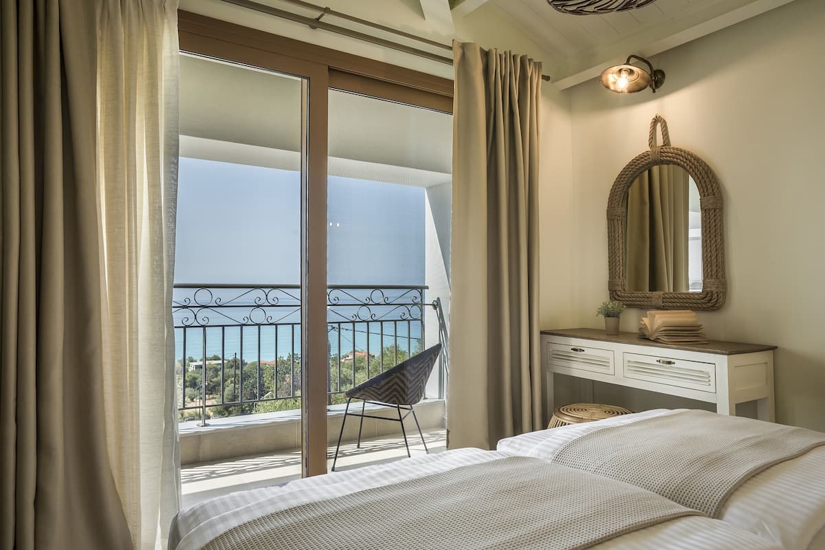 1 slaapkamer, een minibar, een kluis op de kamer