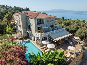 Façade de l’hébergement