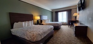Pillowtop beds, desk, laptop workspace, blackout drapes - Best Western Plus Emory At Lake Fork Inn & Suites (Emory)