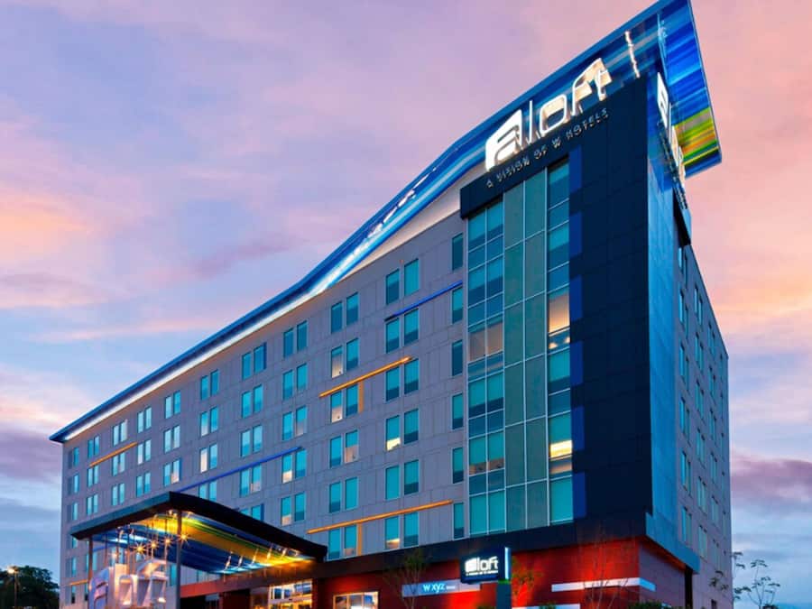 Facciata della struttura