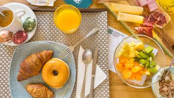 Daily buffet breakfast (EUR 12 per person)
