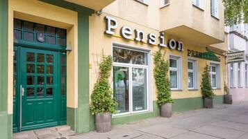 Fassade der Unterkunft