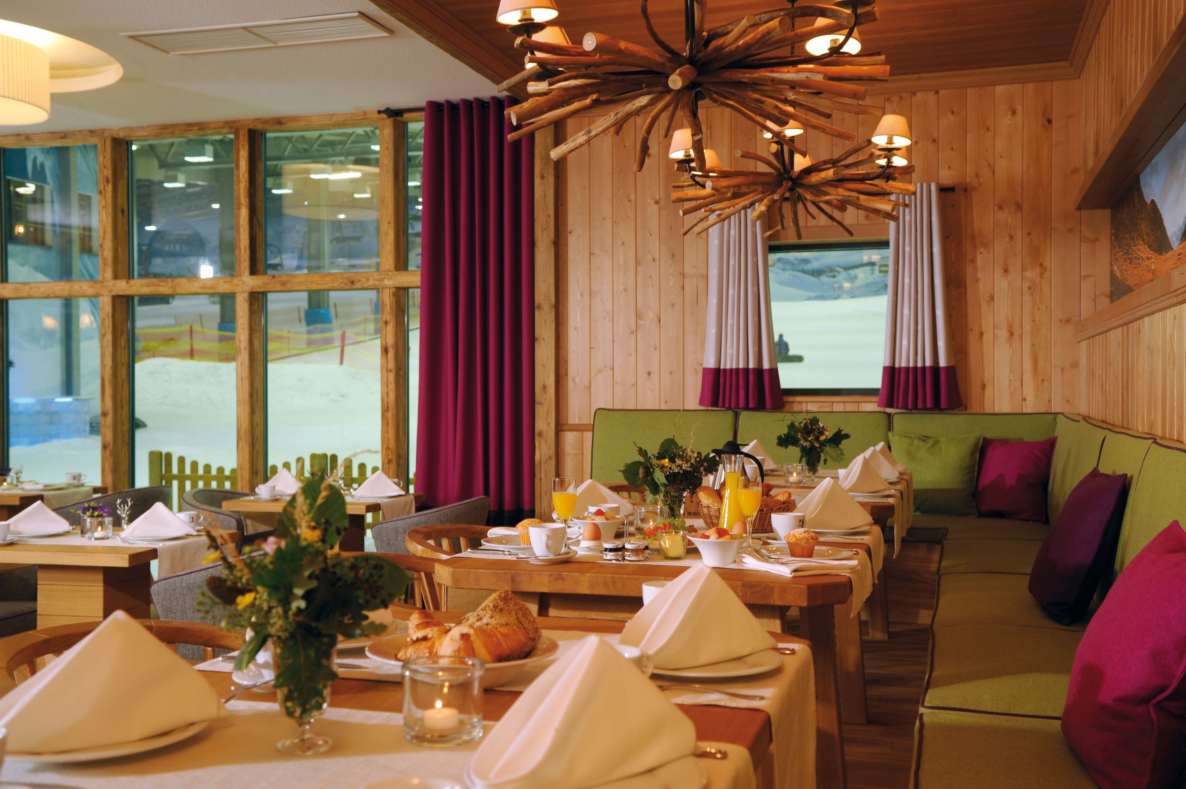 daily buffet breakfast (eur 24.50 per person)