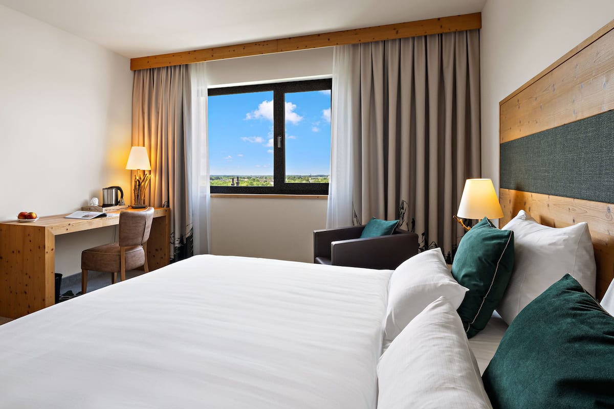 Luxe beddengoed, donzen dekbedden, pillowtop-bedden