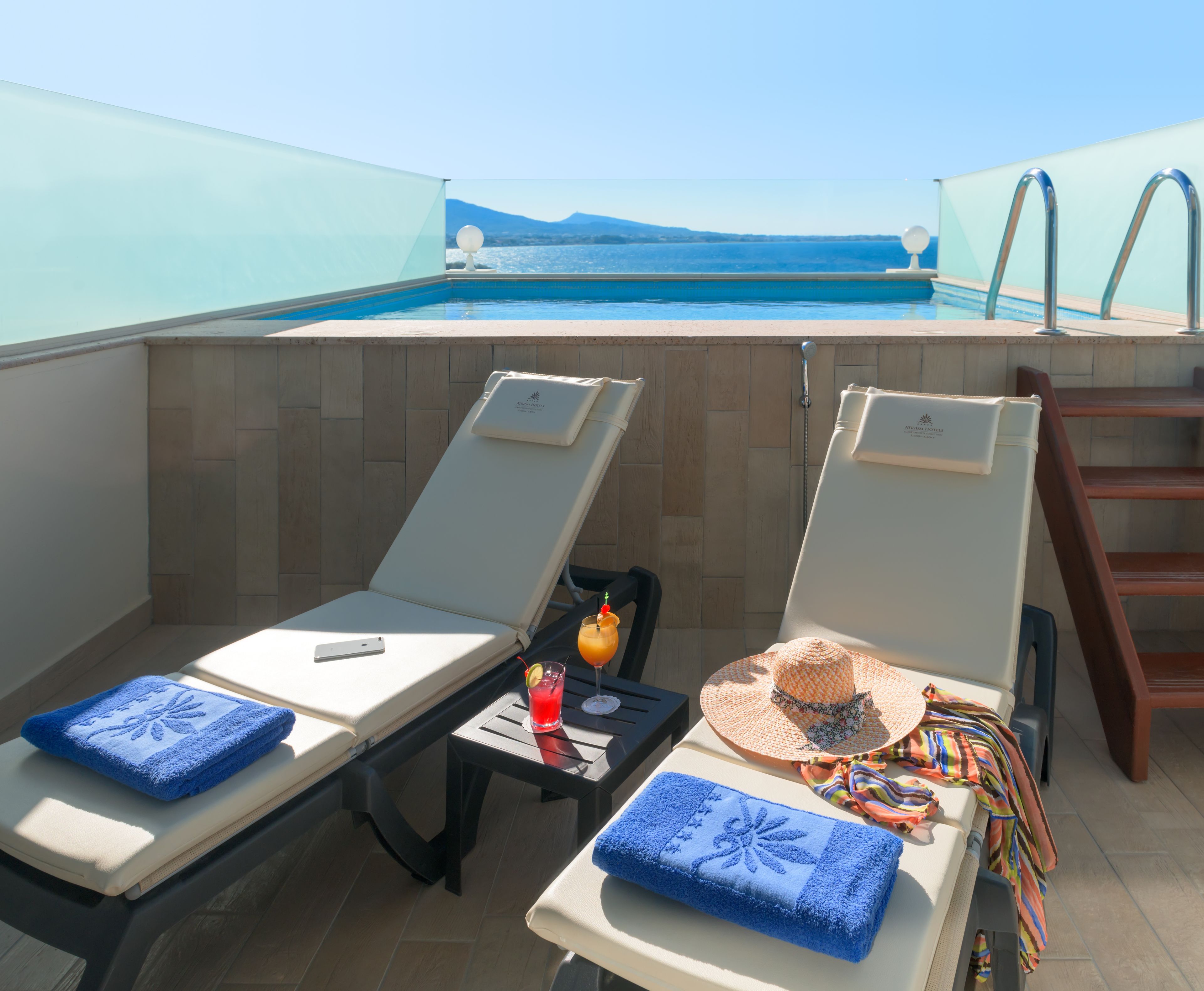 Deluxe Room, Private Pool, Sea View | View from room