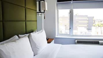 Verdunkelungsvorhänge, kostenloses WLAN, Bettwäsche