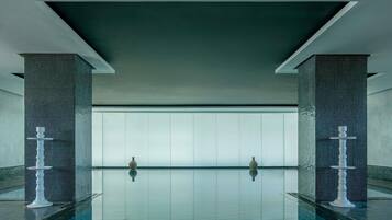 Salas de tratamiento para parejas, un sauna, baño turco/hammam