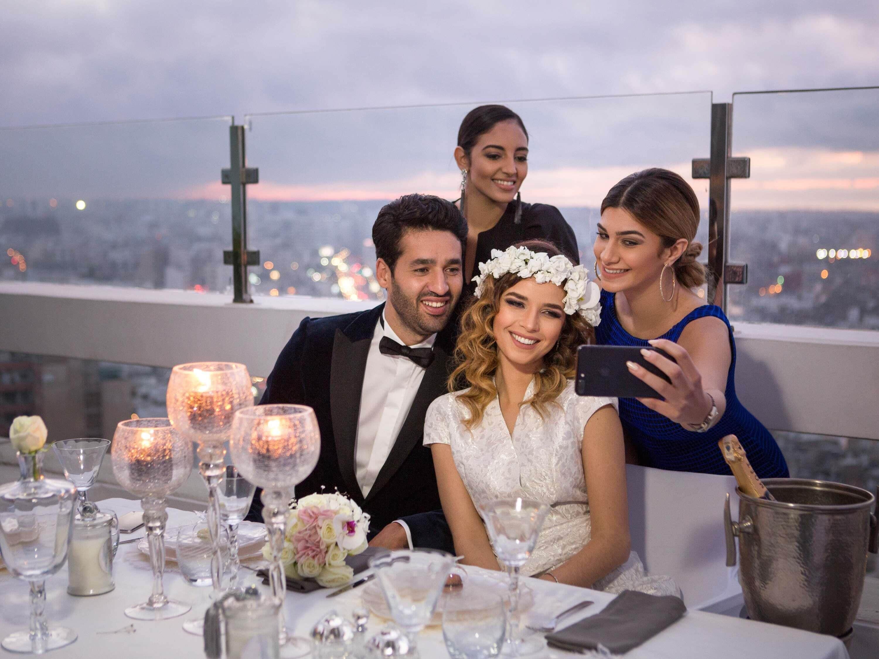 Indoor wedding