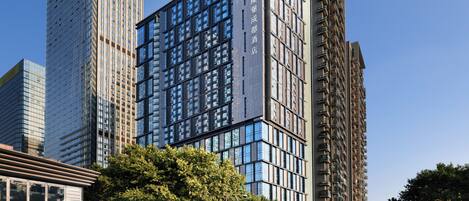 Façade de l’hébergement