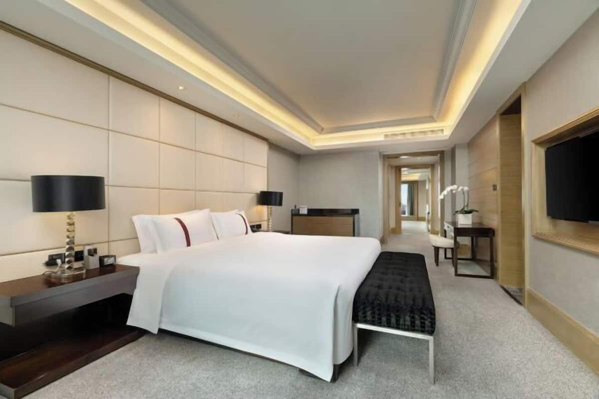 1 habitación y ropa de cama de alta calidad