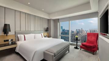 G70 Rhombus Suite | Premium bedding, free minibar items, in-room safe, soundproofing