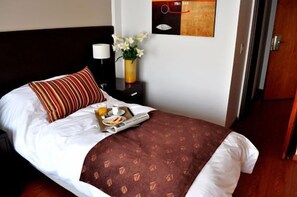 Pillow-top beds, in-room safe, iron/ironing board, free cots/infant beds