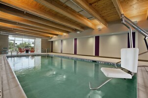 Una piscina techada