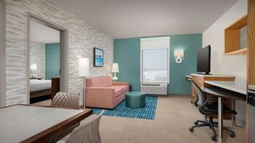 Premium bedding, pillow-top beds, desk, free cots/infant beds