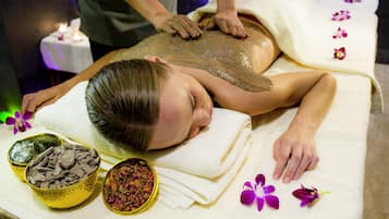 Body treatments, aromatherapy, facials, manicures and pedicures