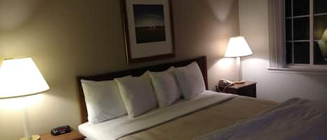 Suite, 1 King Bed, Kitchen | View from room