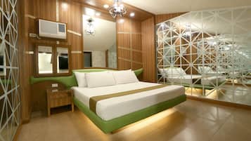 1 habitación, minibar, decoración personalizada y muebles diferentes