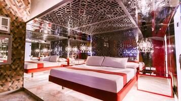 1 habitación, minibar, decoración personalizada y muebles diferentes