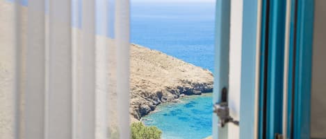 Luxury Double Room, 1 Bedroom, Sea View (Htenia) | View from room