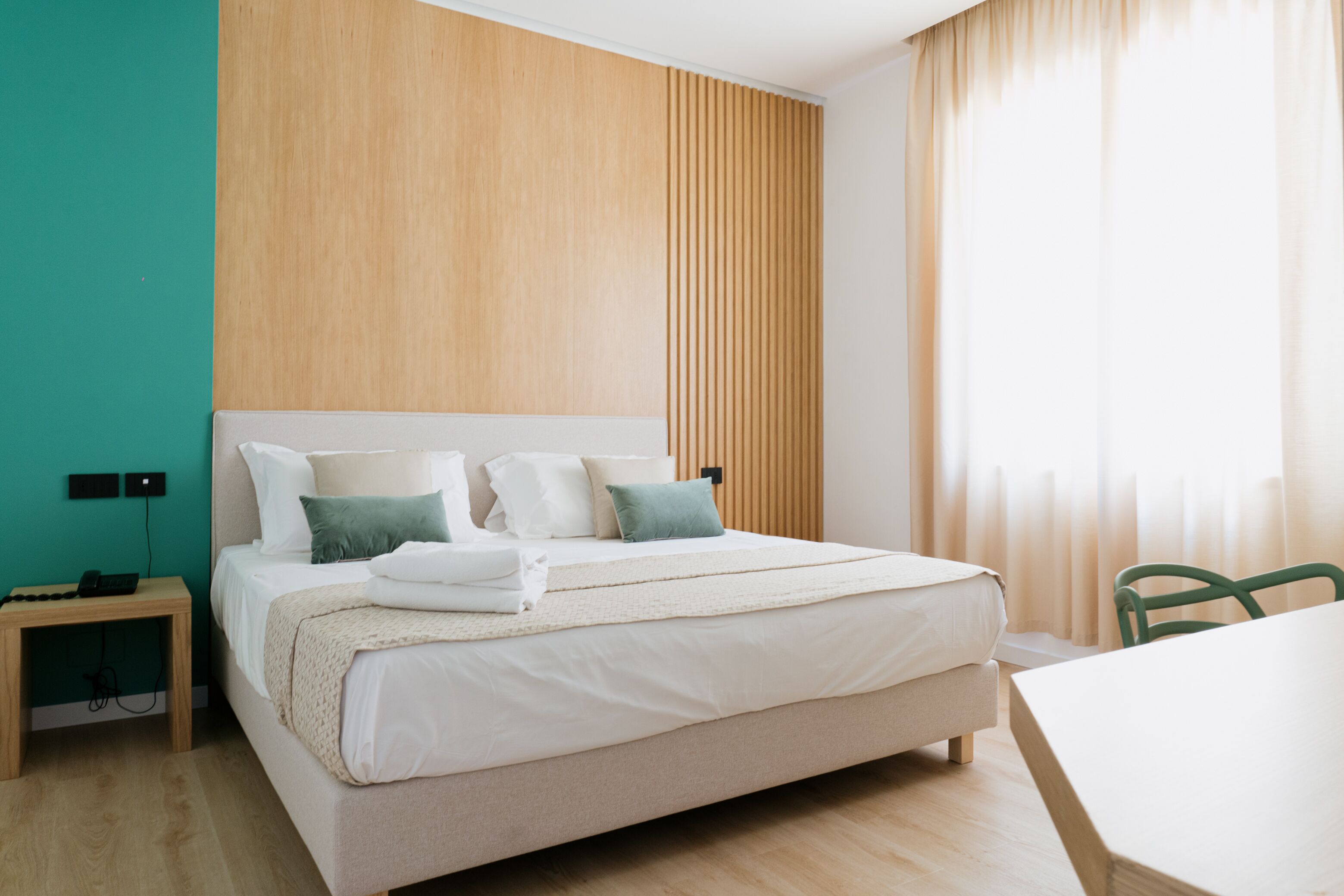 junior double room | 1 bedroom, minibar, in-room safe, individually decorated