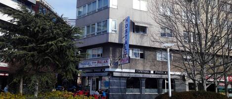 Façade de l’hébergement