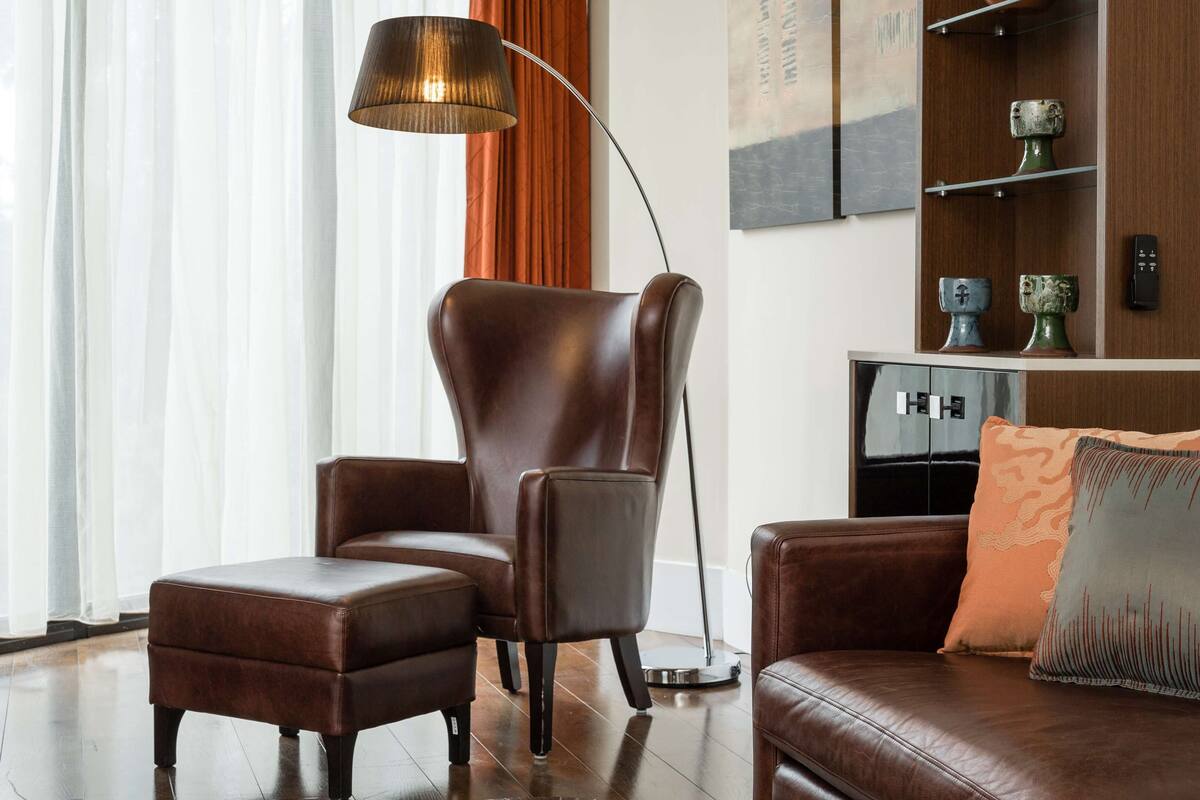 套房, 1 间卧室 (Lounge Access) | 高档床上用品、加厚床垫、迷你吧、客房内保险箱