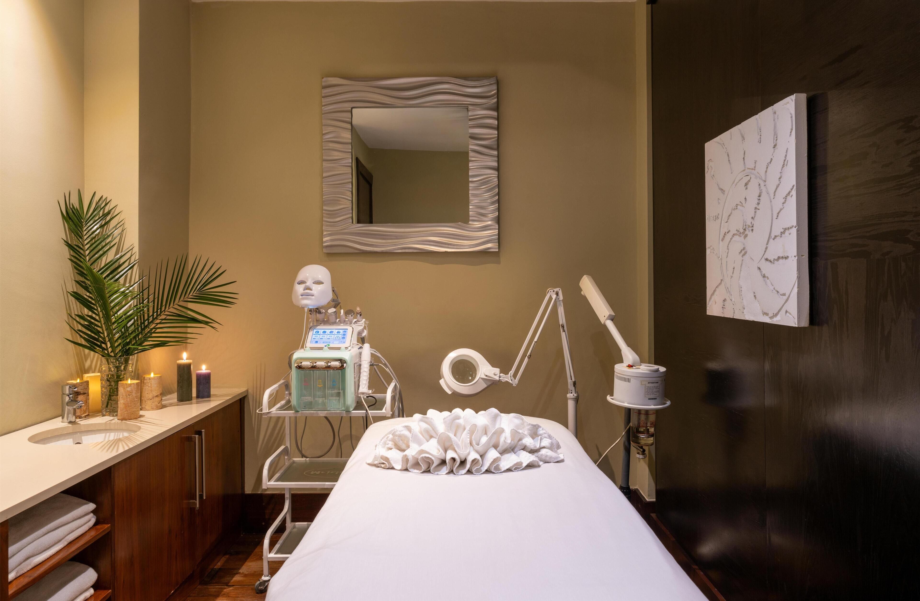 Body treatments, aromatherapy, deep-tissue massages, Swedish massages