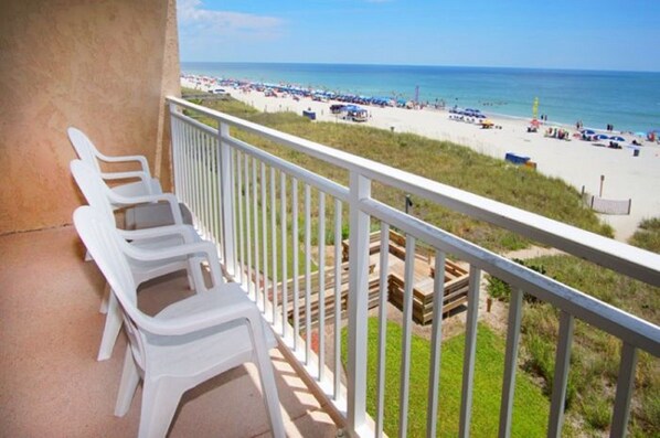 Condo, 2 Bedrooms, Ocean View | View from room - San-a-bel by Elliott Beach Rentals (North Myrtle Beach)