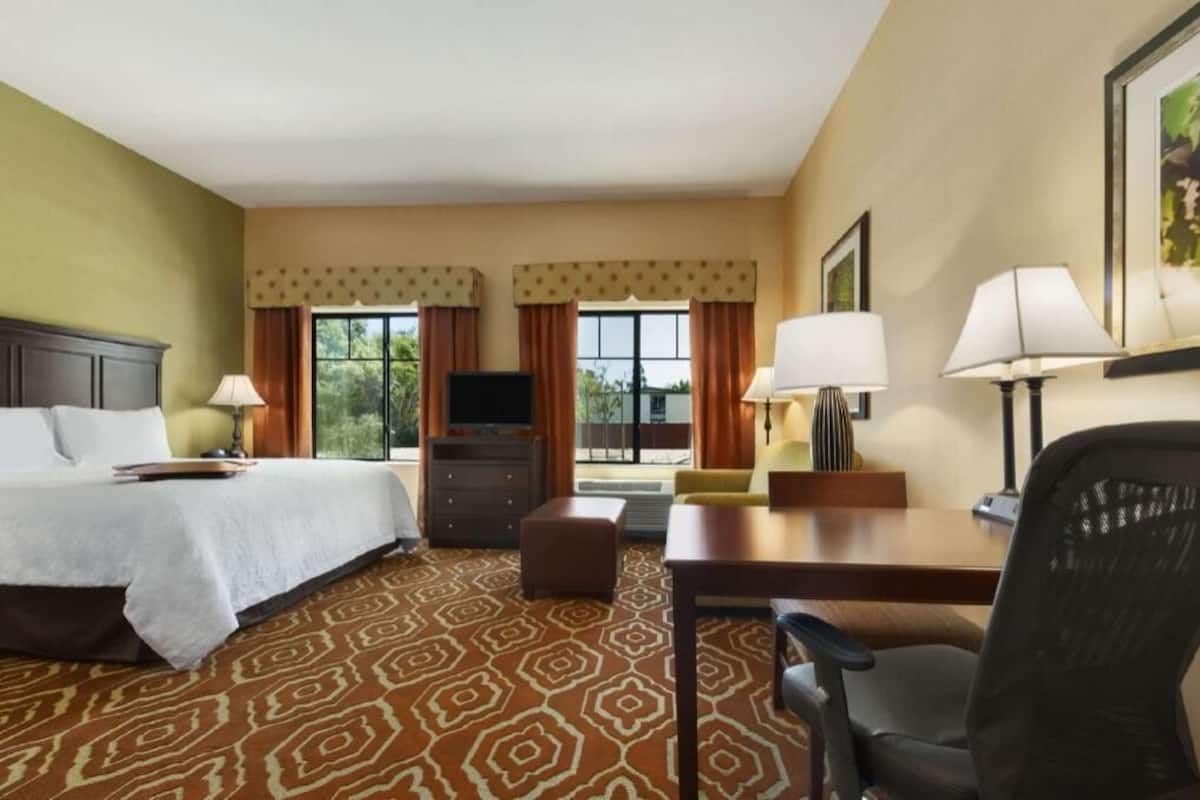 Premium bedding, pillowtop beds, in-room safe, desk