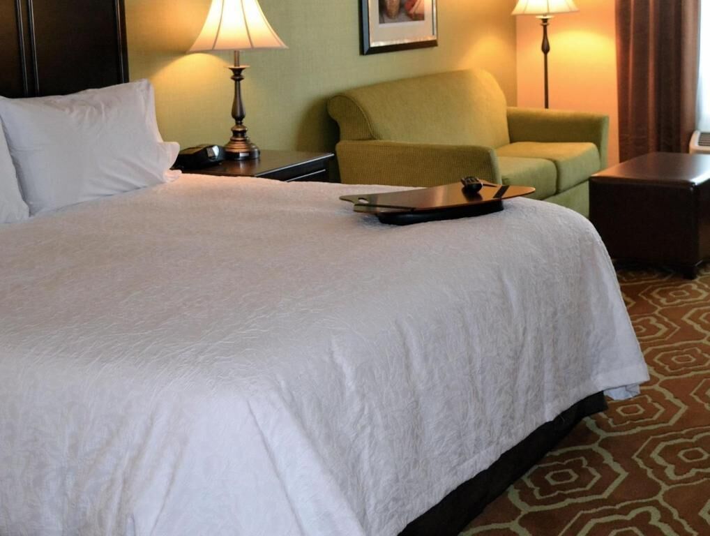 Premium bedding, pillowtop beds, in-room safe, desk