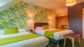 Habitació estàndard, diversos llits | Roba de llit d'alta qualitat i habitacions insonoritzades