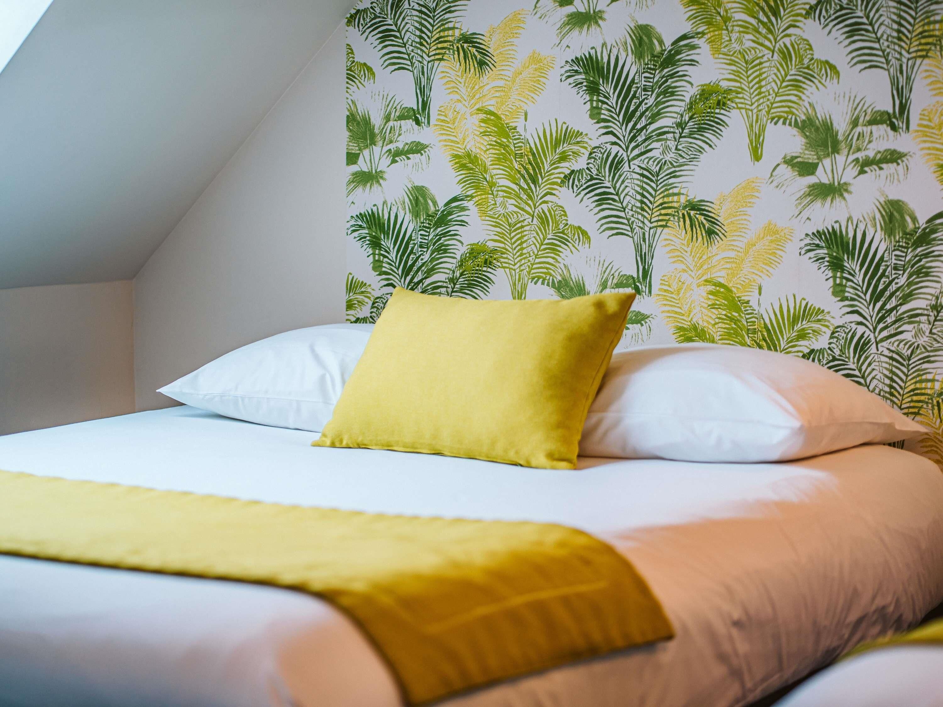 Premium bedding, soundproofing, iron/ironing board
