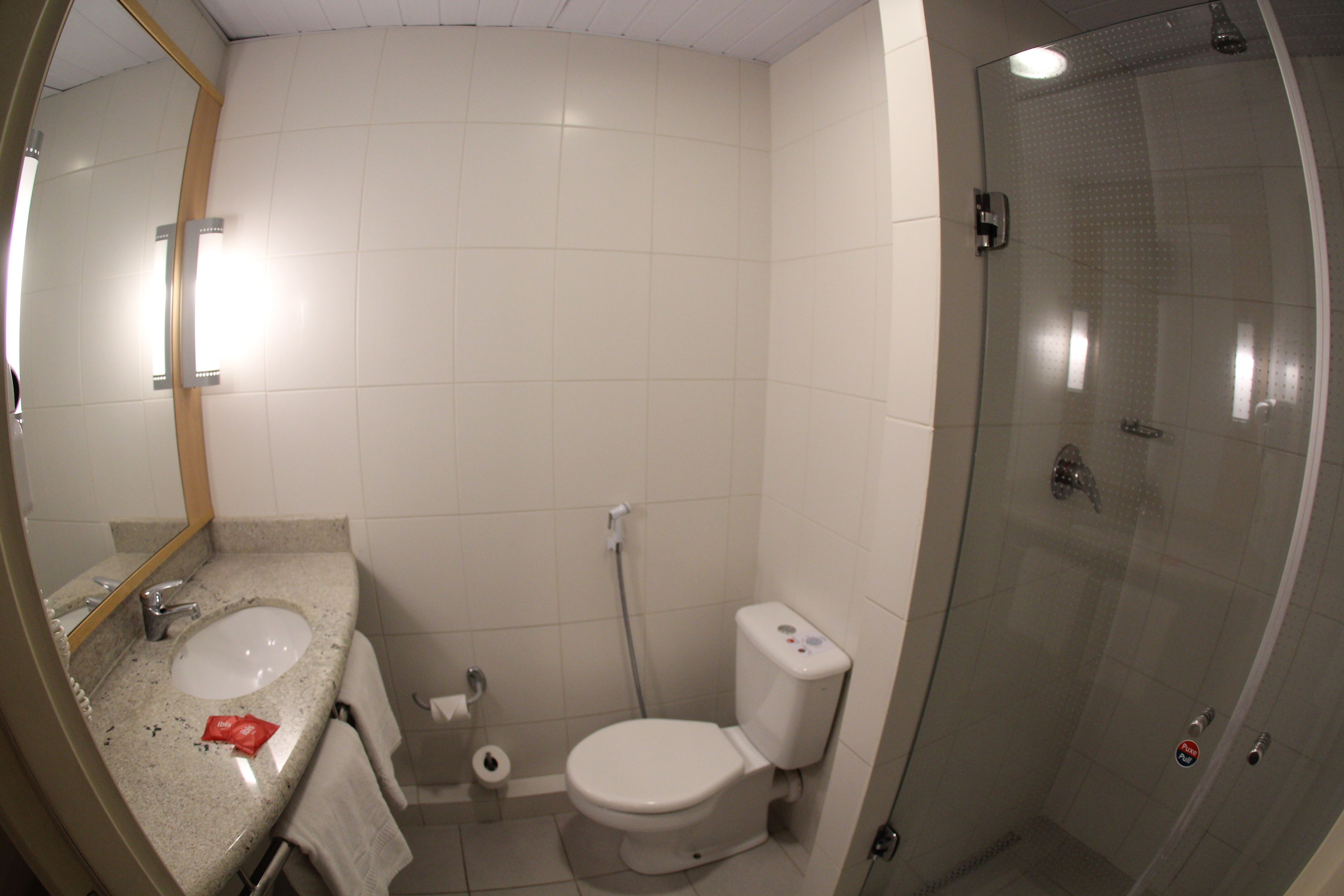 standard twin room, 2 single beds | bathroom | shower, eco-friendly toiletries, hair dryer, towels