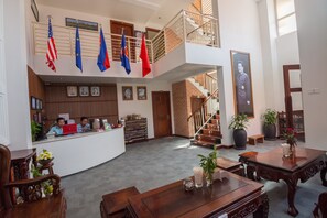 Sala de estar en el lobby