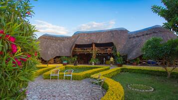 Majoituspaikan julkisivu