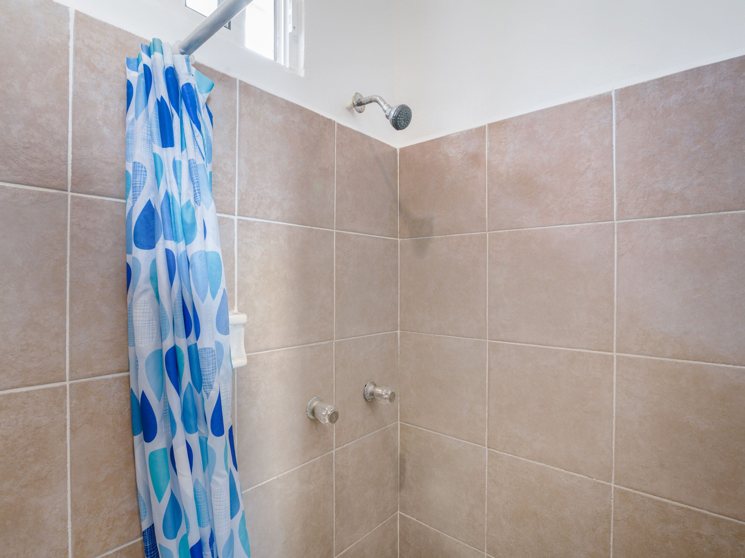 Towels, soap, shampoo