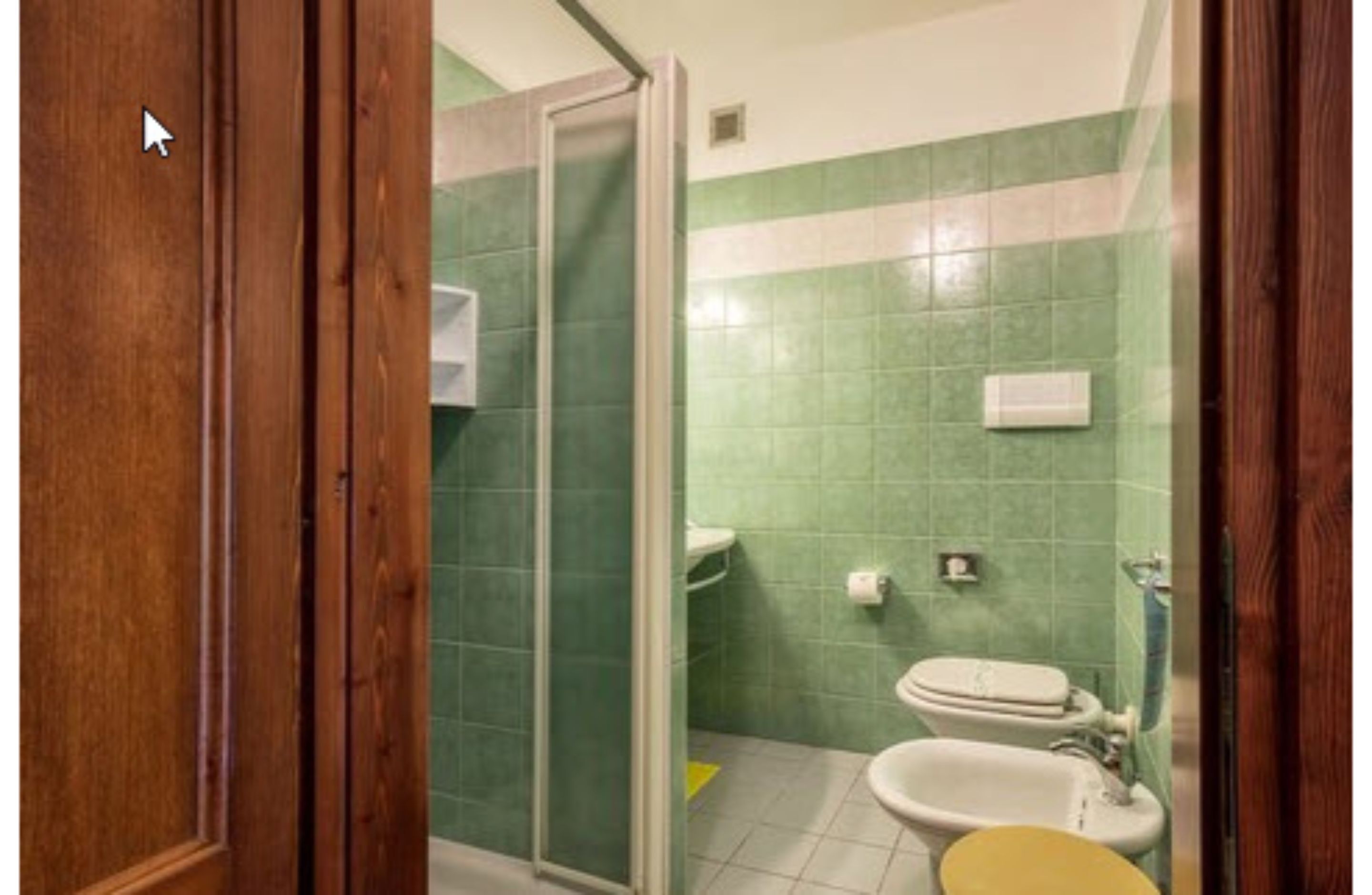 double or twin room | bathroom | shower, hair dryer, bidet, towels