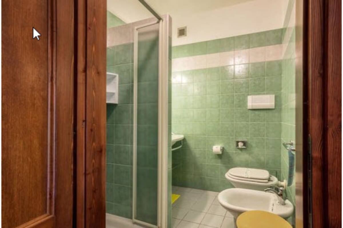 double or twin room | bathroom | shower, hair dryer, bidet, towels
