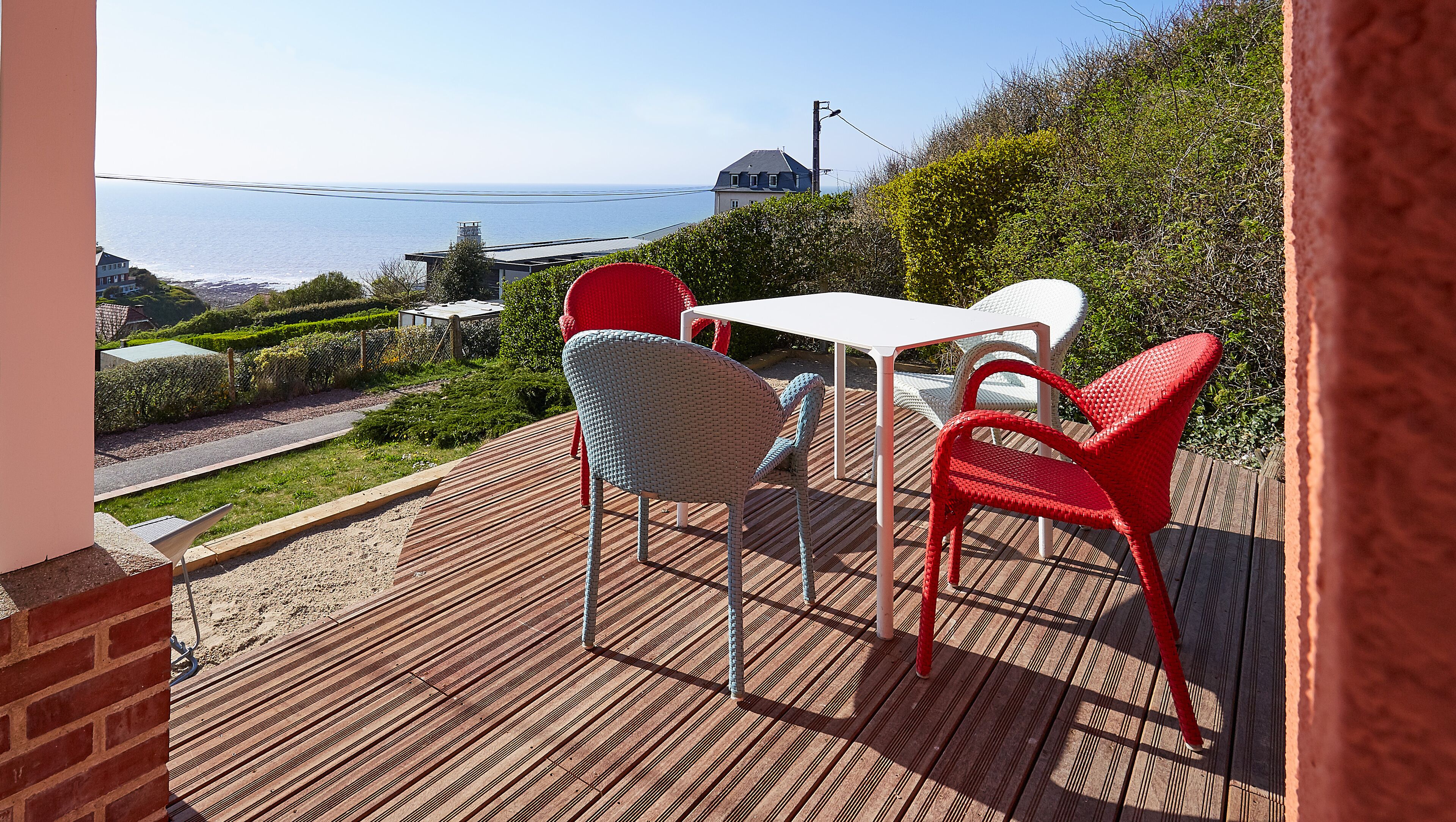 panoramic suite, private pool, sea view (emilie) | terrace/patio