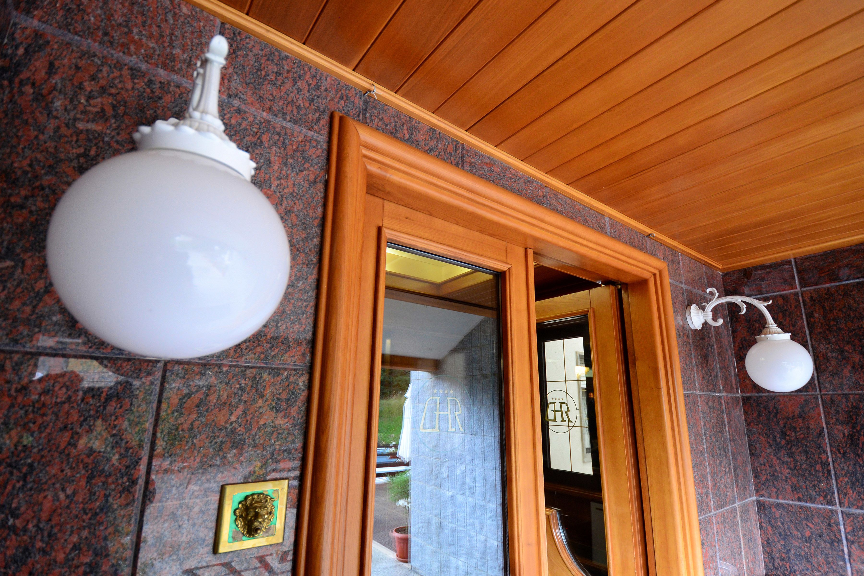 Entrée de l’hébergement