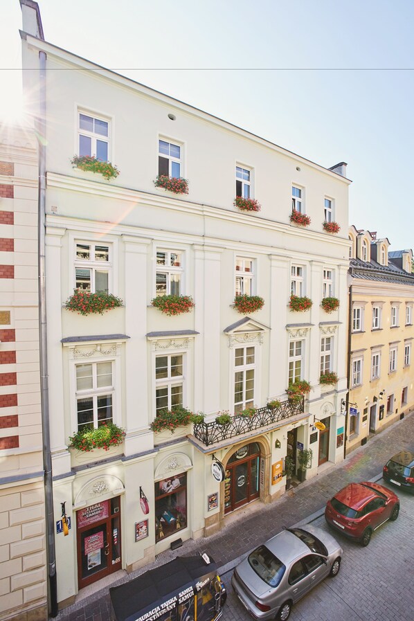 Voorkant van accommodatie