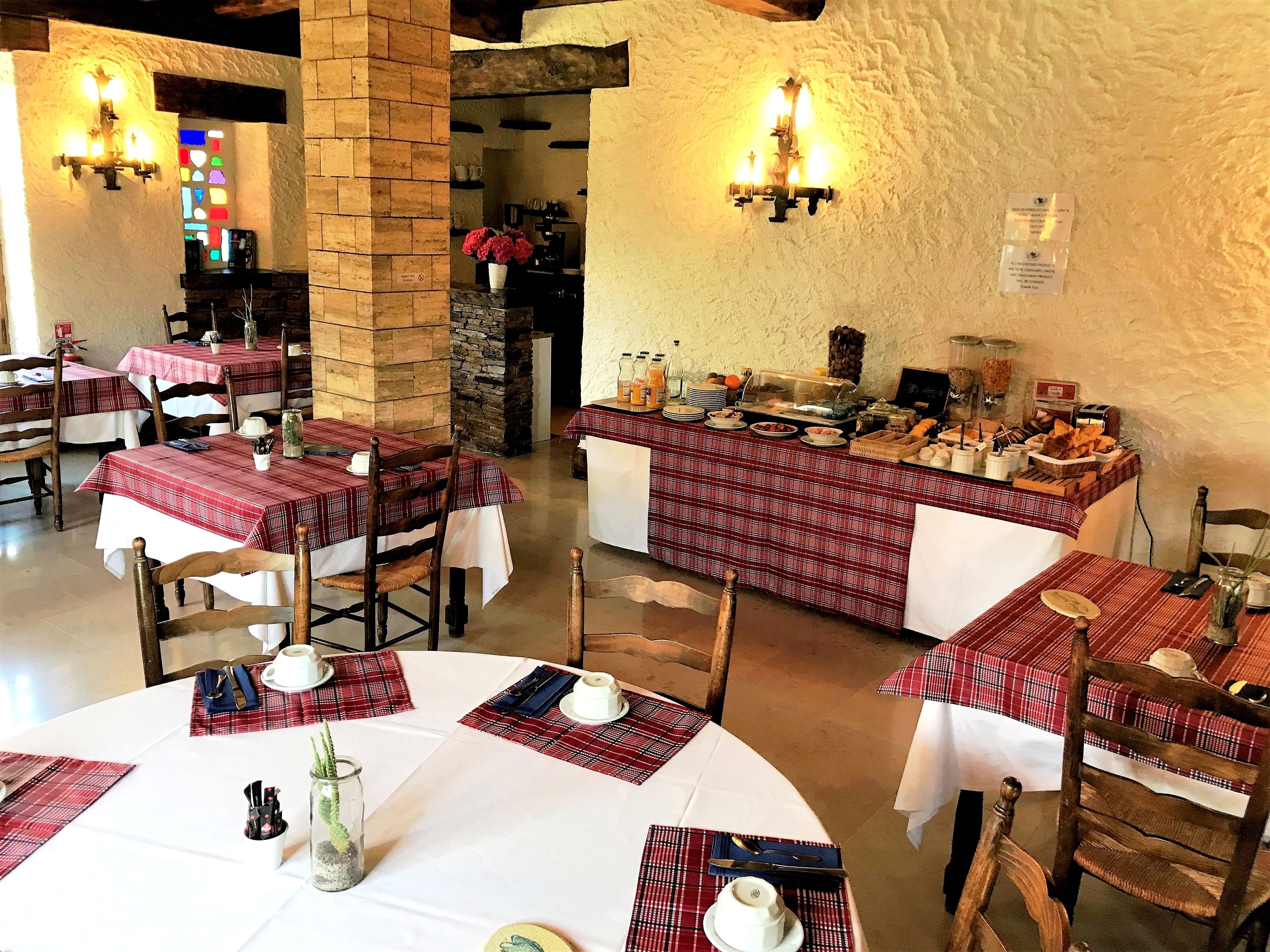daily buffet breakfast (eur 9.5 per person)