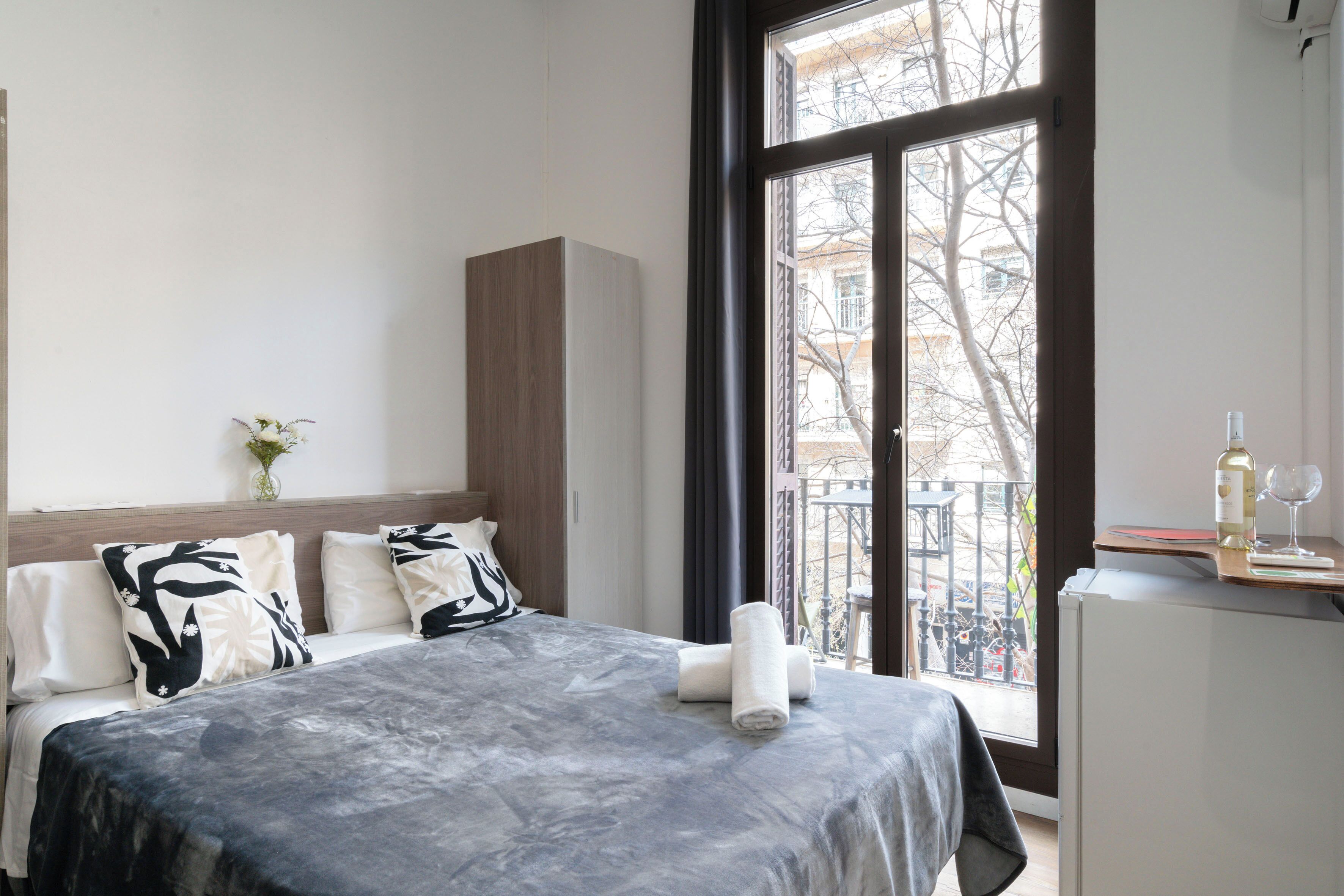 Individually decorated, blackout curtains, iron/ironing board, free WiFi