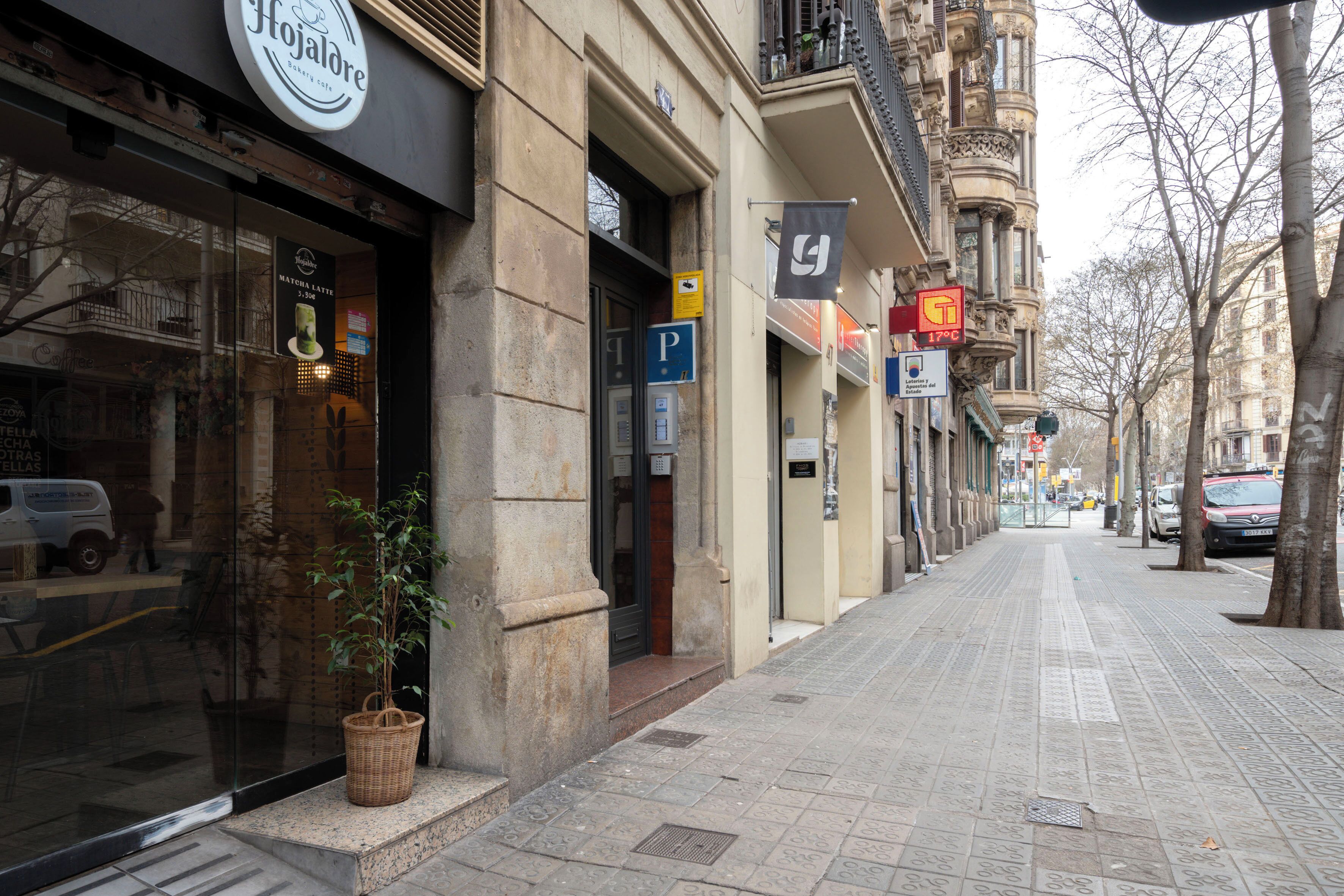 Fassade der Unterkunft