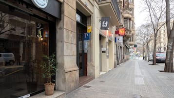 Fassade der Unterkunft